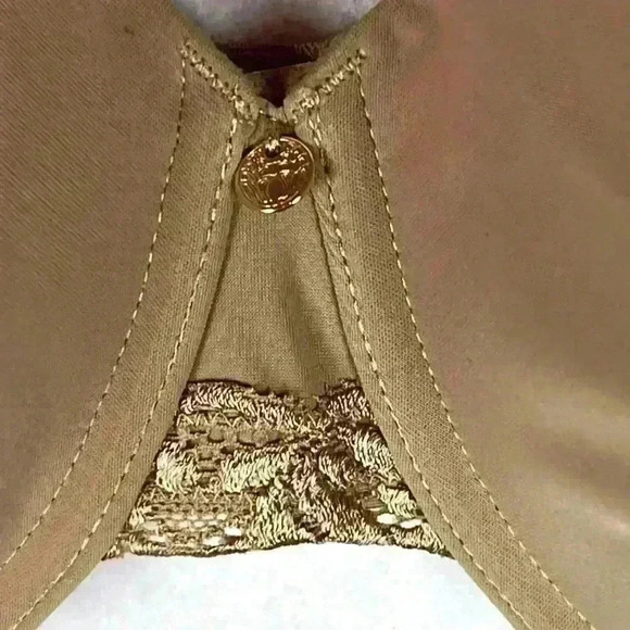 Natori Bra Size 40D Dark Tan Lace Trim Adjustable Straps - Picture 4 of 8